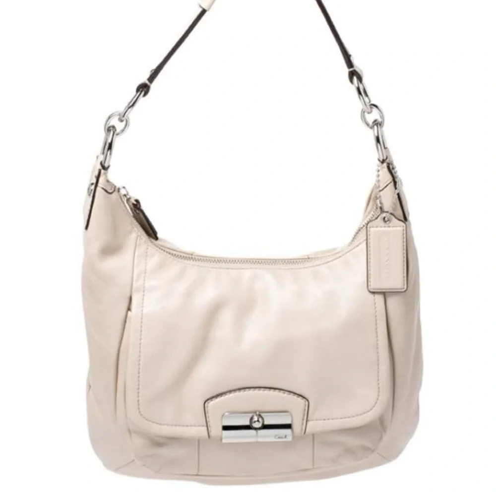 KRISTIN LEATHER HOBO (COACH F22306)